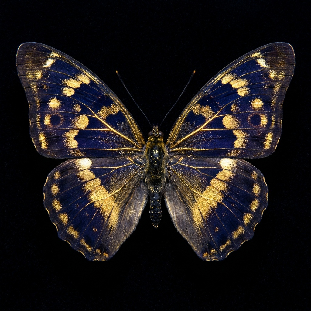 GODISNOWHERE butterfly