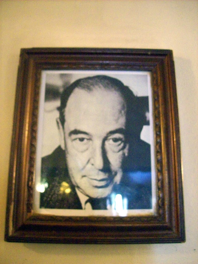 C.S. Lewis — Oxford don, author of Surprised by Joy and Mere Christianity